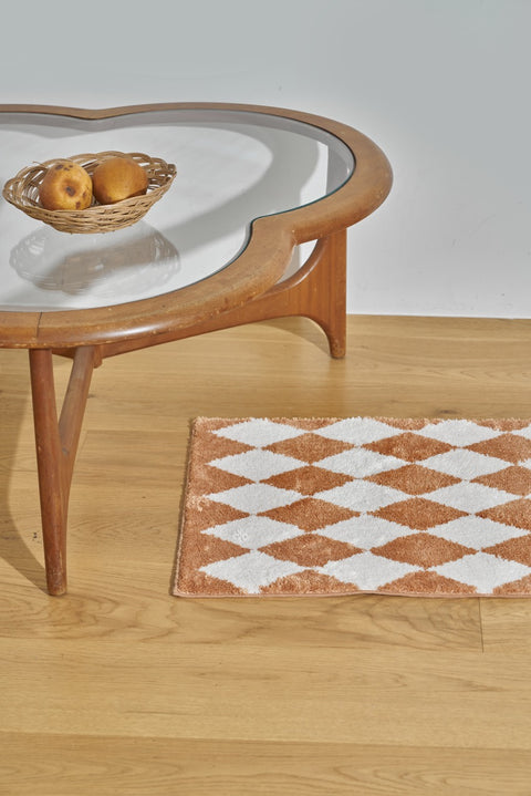 Rug | Argyle Peach
