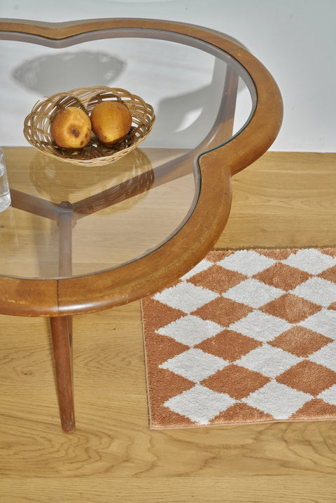 Rug | Argyle Peach