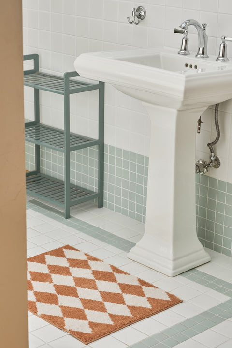 Rug | Argyle Peach