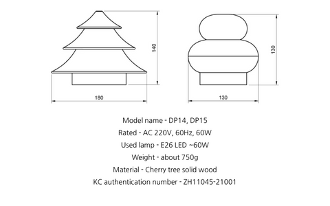 Christmas Tree Pendant (침엽수)