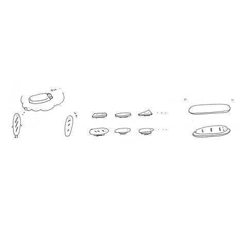 Baguette Tray